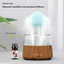 Mushroom Rain Cloud Humidifier with Colorful Night Lights and Relaxing Water Sounds  ourlum.com   