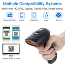 L8BL Bluetooth 2D Barcode Scanner & S8 QR PDF417 Handheld