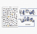 Adorable Cartoon Hello Kitty Nail Sticker Set for Nail Art