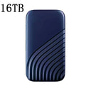  Portable SSD: Fast Storage & Enhanced Durability  ourlum.com Blue 16TB  