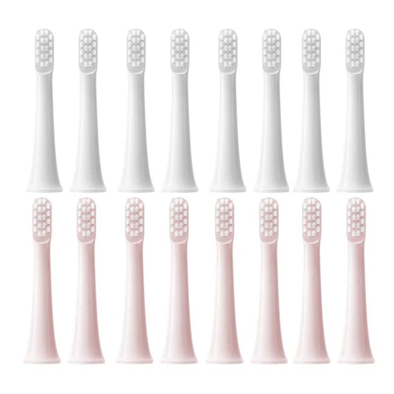 8PCS Dental Care Kit for XIAOMI MIJIA T100 - Soft Bristle Replacement Brush Heads for Sonic Electric Toothbrush  ourlum.com   