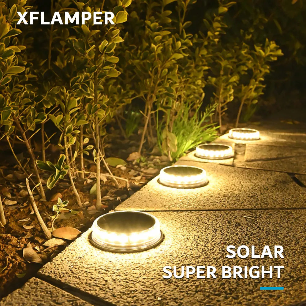 Super Bright Solar Pathway Light: Illuminate Garden with Waterproof Lamp  ourlum.com   