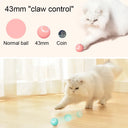 Interactive Cat Toy Ball 360 Automatic Rotating USB Charging