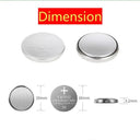 3V Lithium Button Batteries - Pack of 2-60 Pieces for Watches, Toys, and More  ourlum.com   