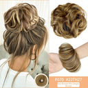 Messy Curly Chignon Bun Wig Stylish Hairpiece for Women