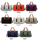 Travel Gym Bag Portable Fitness Duffle Carry On Weekender Bag