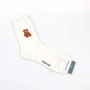 Charming Cartoon Bear Socks - Trendy Comfort for Men