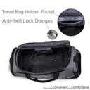 MARKROYAL Multifunctional Waterproof Men Travel Bag Large Capacity