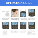 25 Mode TENS Pulse Physiotherapy Apparatus EMS Acupuncture Massager