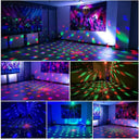 Vibrant Sound-Activated DJ Disco Ball Light for Events