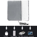 Winter Universal Electric Foot Heating Pad USB Charging 29cm