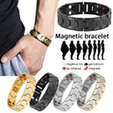 Zinc Alloy Magnetic Detox Bracelet for Men - Lymph Drainage & Arthritis Relief Health Jewelry