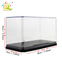 Model Collection Display Case for Building Blocks and Figures  ourlum.com car model with box  