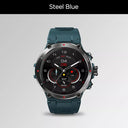 Zeblaze Stratos 2 GPS Smart Watch: Enhanced Health Monitoring & GPS Tracking  ourlum.com Steel Blue  