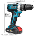 88VF Cordless Drill Electric Screwdriver Electric Impact Drill Mini Wireless Power Driver DC Lithium-Ion Battery Power Tools  ourlum.com   