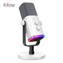 FIFINE AM8W XLR USB Dynamic Microphone for PS4 PS5