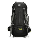 50L Hiking Backpack Waterproof Camping Pack with Shoe Compartment