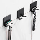 Efficient Wall-Mounted Shaving Rack Neat Bathroom Storage