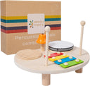 10-in-1 Montessori Musical Toy Drum Set for Kids Fun