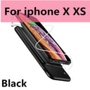 Xilecaly Battery Case For iPhone 15 Pro Max 13 14 Pro 12 Mini Power Bank Charging Charger Cover for iPhone XS Max XR 6s 7 8 Plus  ourlum.com Black For X XS CN 