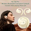 Hy-T26 Pro Real Time Translate Earphones Wireless Bluetooth