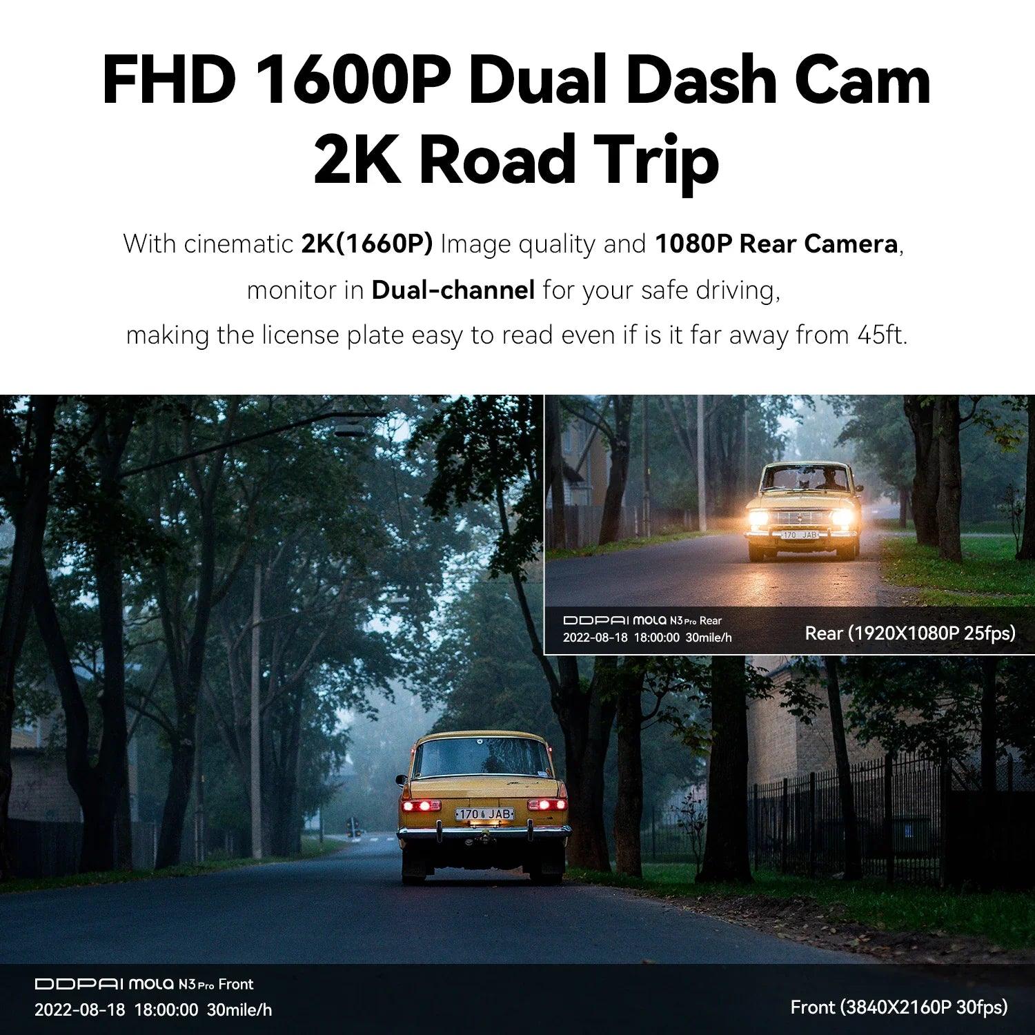 Mola N3 Pro Dash Camera: Stay Connected and Drive Safely  ourlum.com   