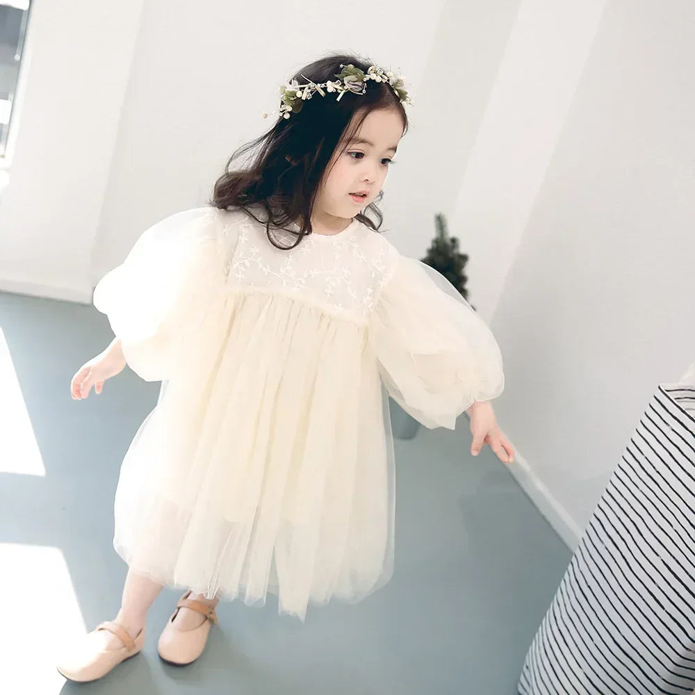 HoneyCherry Princess Dress: Designer Elegance for Baby Girls