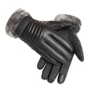 Gloves Winter Men's Fur Mouth Plush Insulation Outdoor Gloves