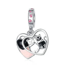 Sterling Silver Pet Cat Dangle Charm for Pandora Bracelet