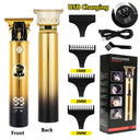 LCD Hair Clippers Professional Hair Cutting Machine T9 Deluxe