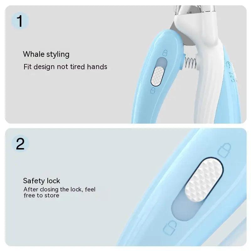 LED Pet Nail Clippers for Dogs and Cats: Easy, Safe Grooming Essentials  ourlum.com   