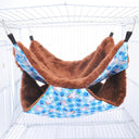 Winter Pet Hammock Cozy Double Layer Plush Sleeping Bag