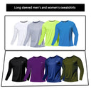 Quick Dry Breathable T-Shirt Sports Tops Training Clothes Long Sleeve T-Shirt Men's Autumn Running Gym Accessories Men Fitness