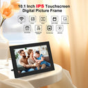 WiFi Digital Photo Frame 10.1 Inch 32GB Smart Frame Display