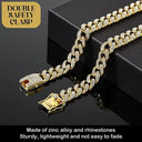 Luxury Gold Cuban Chain Dog Collar: Stylish Jewelry for Dogs of All Sizes  ourlum.com   