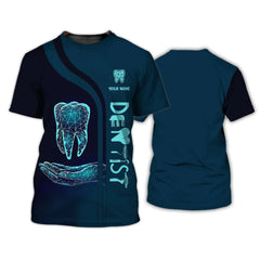 Dentist Work Fun 3D Streetwear Tee: Hip-Hop Cosplay Casual Style