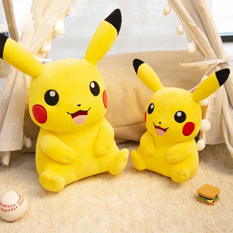 Pikachu Stuffed Toy: Adorable Cartoon Plush Pillow for Kids & Home  ourlum.com   