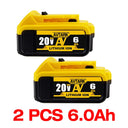 High-Capacity 8000mAh DCB200 Lithium Battery for DeWalt Tools