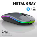 Bluetooth Wireless RGB Gaming Mouse for Laptop PC Mac