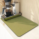 VIKAMA Simple Coffee Mat Diatomite Washable Non-slip Doormat