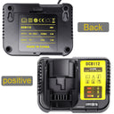 DCB112 2A Lithium Battery Charger for Dewalt 10.8-20V