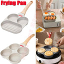 Multifunctional Nonstick 4-Hole Frying Pan for Eggs and More