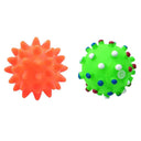 Squeaky Rubber Dog Ball Toy for Small Dogs Interactive Chew