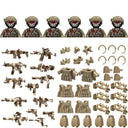 Military Special Forces Building Blocks: Combat Set & Accessories  ourlum.com K179-6PCS  