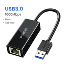 USB Ethernet Adapter: Fast Network Connection for Laptop & Switch  ourlum.com USB-A ABS Shell israel 