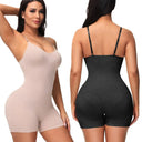 GUUDIA Seamless Open Crotch Shapewear Bodysuit for Tummy Control & Butt Lifting