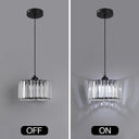 Glass Led Pendant Light Modern Ceiling Lamp Adjustable Fixture