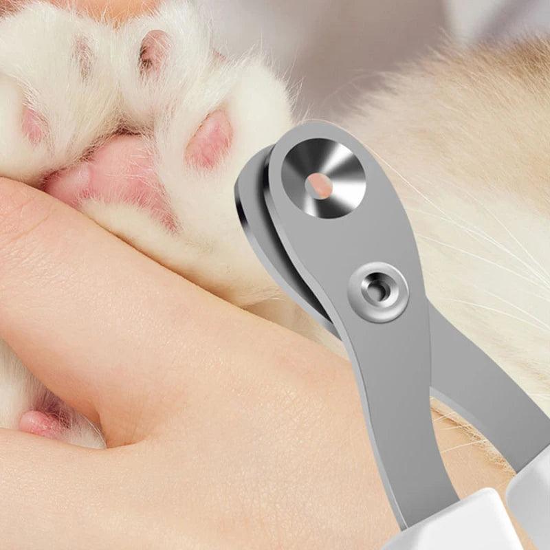 Cat and Dog Nail Trimmer Set with Silicone Grip and Safe Design for Precise Grooming  ourlum.com   