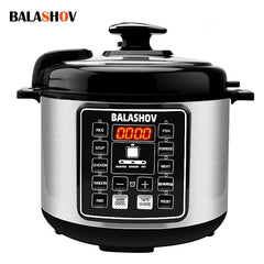 5L Smart Electric Pressure Cooker - 9-in-1 Multi-Function Kitchen Appliance for Quick Meals, Soups, and Rice Cooking