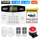 Smart WiFi GSM Alarm System with Remote Access LCD Display